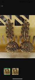 Gold plated earrings for women